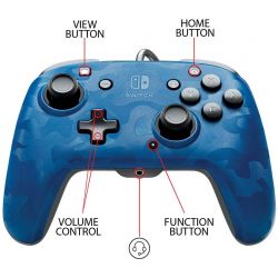 PDP Nintendo Switch Faceoff Deluxe+ Audio Wired Controller