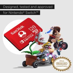 Sandisk microSD for Nintendo Switch 128GB