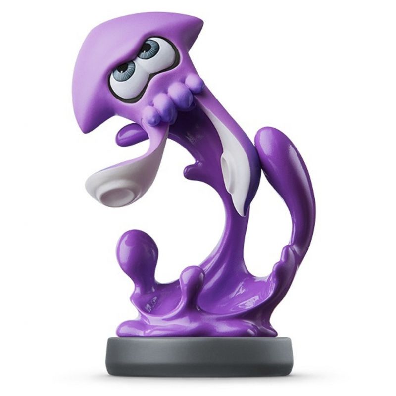 Amiibo - Splatoon - Inkling Squid (Neon Purple)