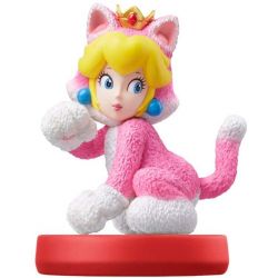 Amiibo Cat Mario and Cat Peach