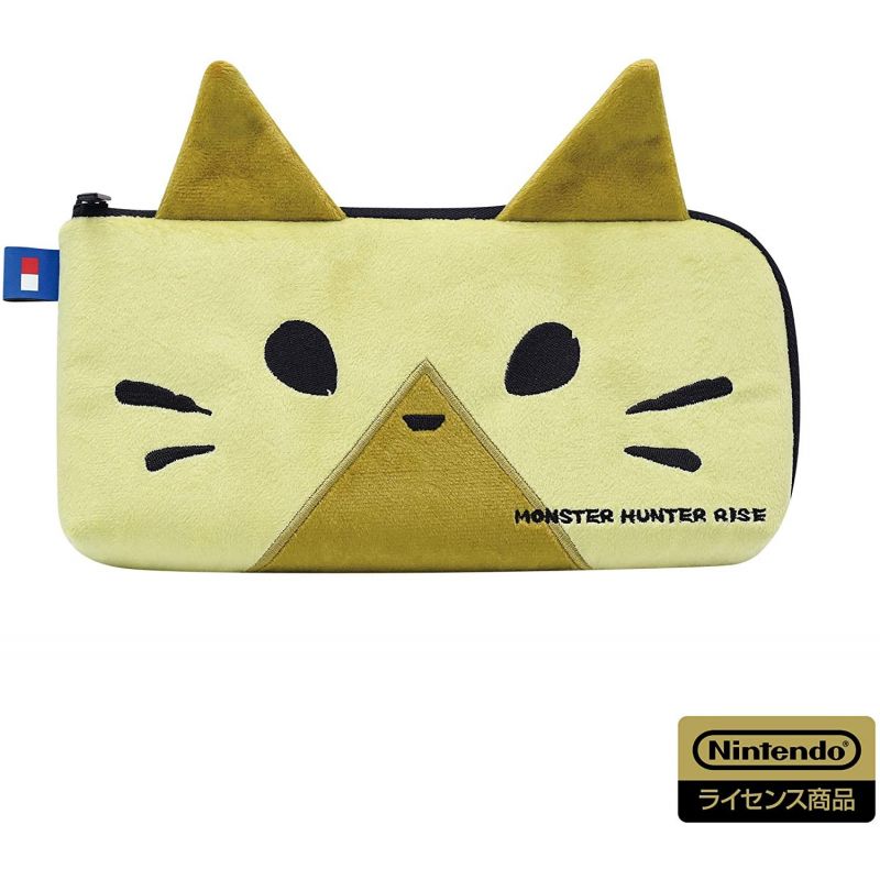 Monster Hunter Rise Soft Pouch for Nintendo Switch by Hori (Otomo Airou)