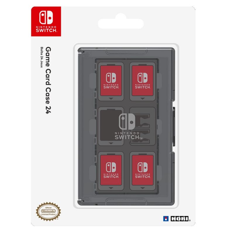 Hori Game Card Case 24 (Black) for Nintendo Switch