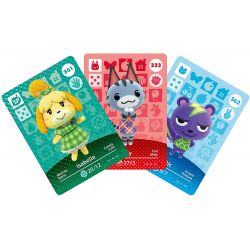 Animal Crossing Amiibo Cards Series 4 - (3 Cards)