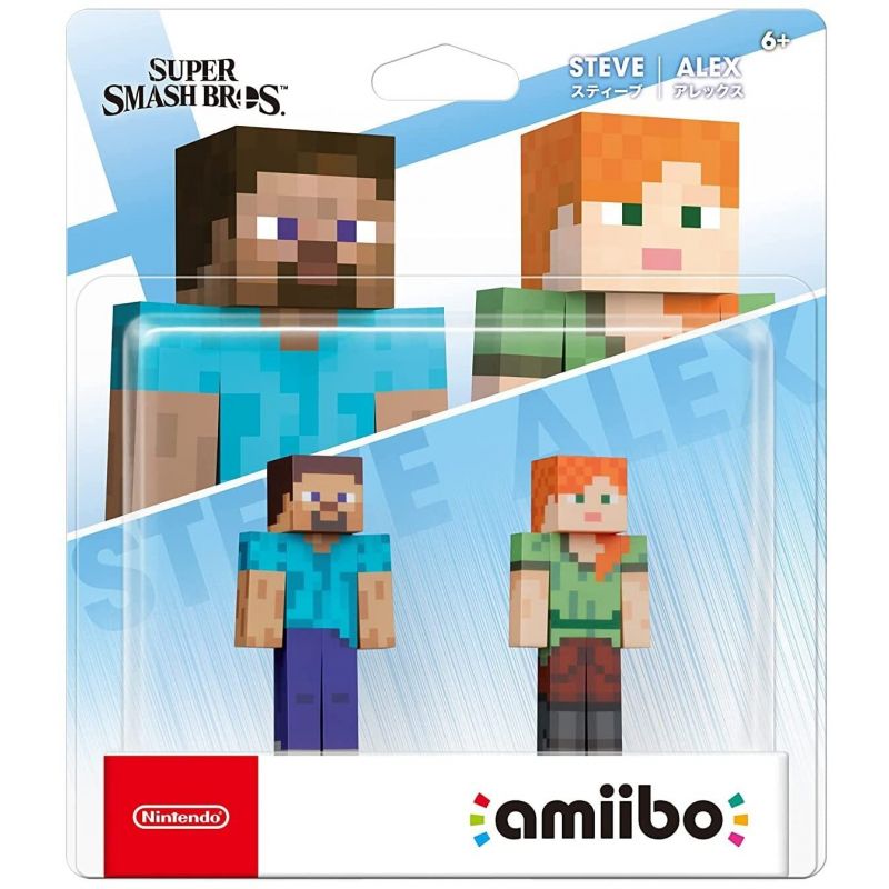 Amiibo Steve + Alex 2-pack - SSB